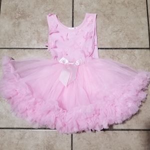 Popatu Dress Girl Pink Tutu Skirt Size 24 Months